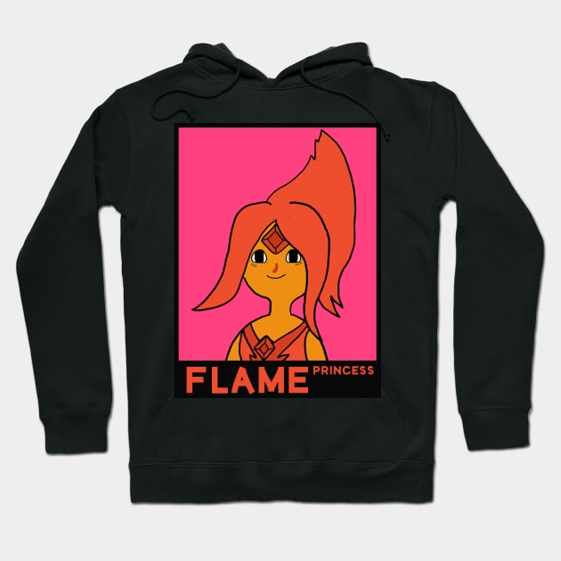 Flame Princess Ugly Face Hoodie by HijriFriza